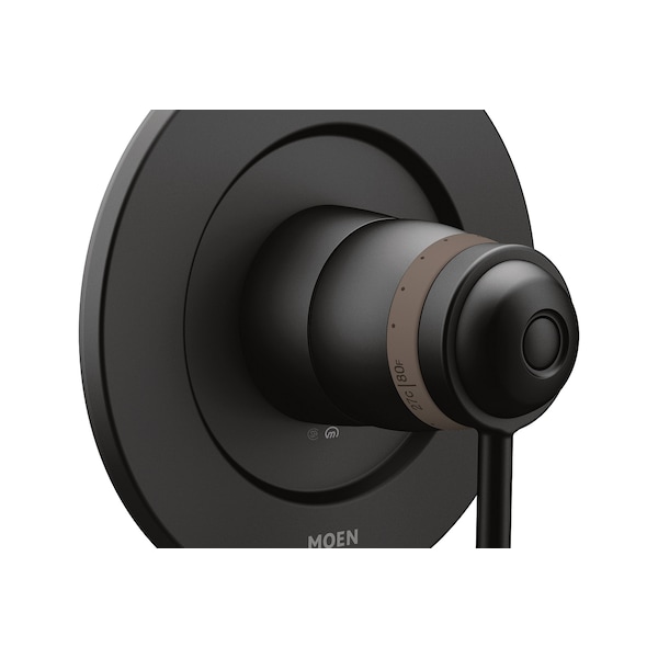 Exacttemp(R) Valve Trim Matte Black